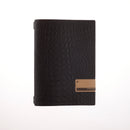 Portamenu Linea Fashion | Marrone Coccodrillo