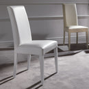 Sedia imbottita ecopelle Vertigo Slim