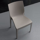 Sedia plastica Falena Velvet