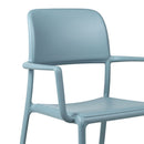 Sedia plastica River braccioli