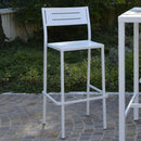 Sgabello alto Out Metal