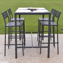 Sgabello alto Out Metal