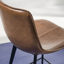 Sgabello ecopelle Dublin 80cm