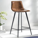 Sgabello ecopelle Dublin 80cm