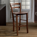 Sgabello basso legno Paesana