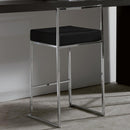 Sgabello ecopelle Prisma 65cm