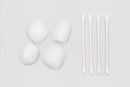 Vanity set cotton 4+4 | 2.500pz | 0,03€ cad.