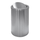 Cestino gettacarta con coperchio girevole-ø25x37h cm-18 litri