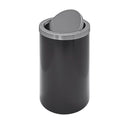 Cestino gettacarta con coperchio girevole-ø20x33h cm-10 litri