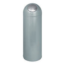 Contenitore con push in metallo laccato colorato - ø30x83h cm-45 litri