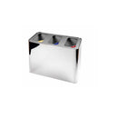 Cestino raccolta differenziata di design Acciaio inox Lucido - 2 e 3 fori