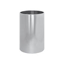 Cestino gettacarte liscio in Acciaio inox lucido