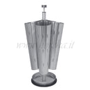 Portaombrelli c/vaschetta raccogli acqua - 4 posti - ø25/38x73h cm